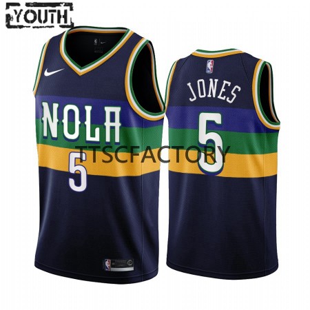 NBA New Orleans Pelicans Trikot Herbert Jones 5 Nike 2022-23 City Edition Navy Swingman - Kinder